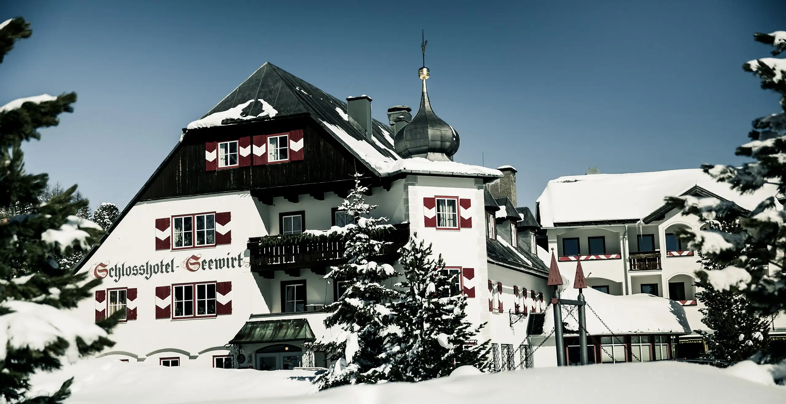 Das Schlosshotel Seewirt, das älteste Haus der Turracher Höhe