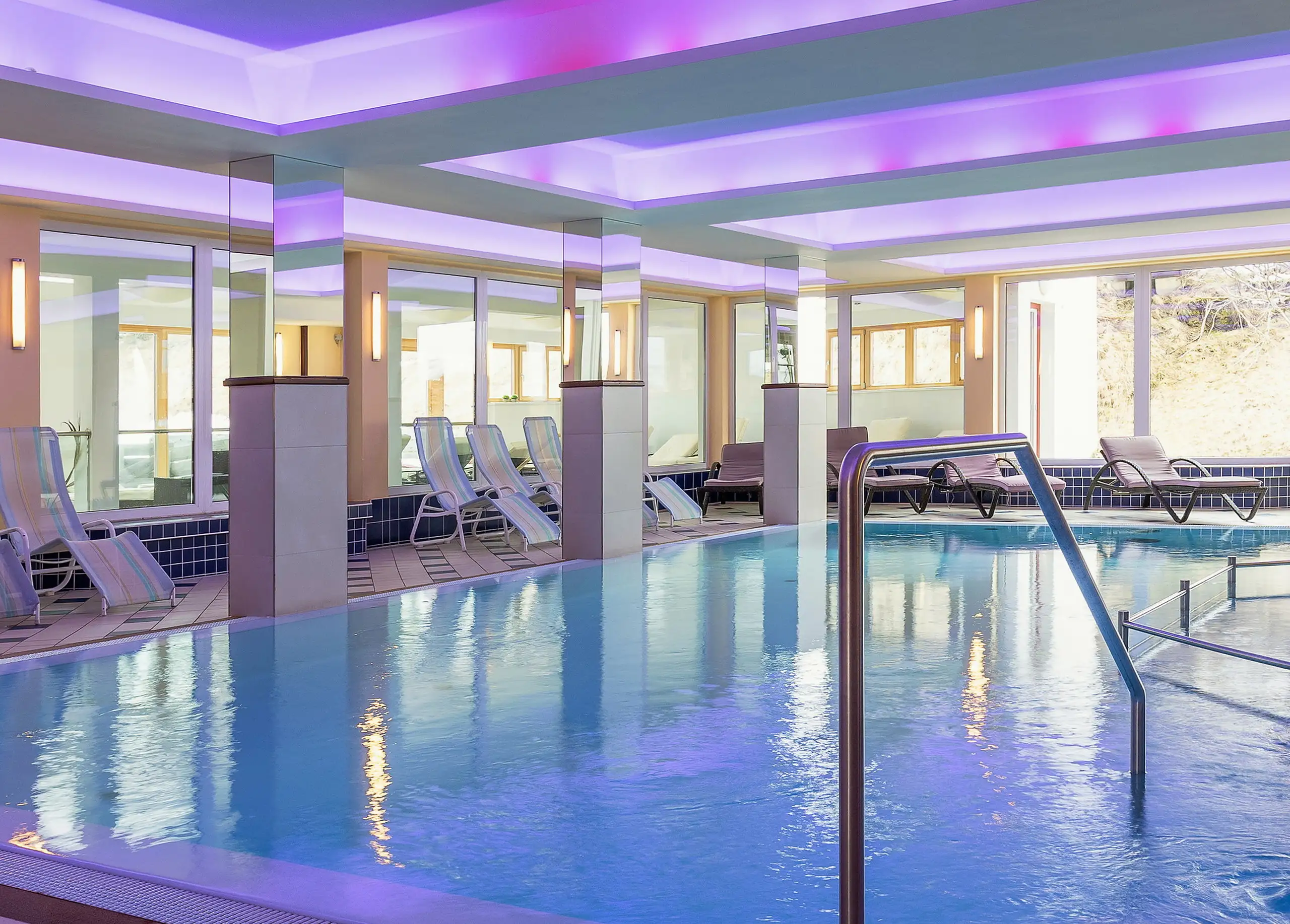 Hallenbad im Schlosshotel Seewirt auf der Turracher Höhe